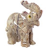 Spirit Animal 1.25-inch Elephant Dolomite (pack of