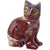 Spirit Animal 1.25-inch Cat Dolomite (pack of 5)