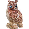 Spirit Animal  Carving 3-inch Owl Dolomite (each)