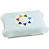 Art Glass Tarot Box  7 Chakras Lotus White (each)