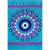 Rayon Sarong  Evil Eye Protection Blue (each)