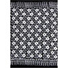 Rayon Sarong  Dot Spate Black (each)