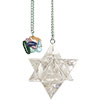 Gemstone Pendulum  Merkaba Clear Quartz (each)
