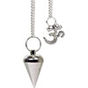 Metal Pendulum with Om Cone Black Metal (each)