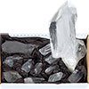 Crystal Points by the Flat  Rough Clear Quartz (3