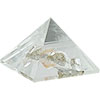 Gemstone Carving  Pyramid Clear Quartz (each)