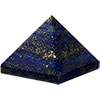 Gemstone Carving  Pyramid Lapis (Each)