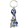 Evil Eye Talisman Key Ring  Owl  (each)
