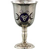 Chalice Stainless Steel w/Print  Triple Moon  (Eac