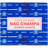 Incense Cones in Display Box  Nag Champa  (pack of