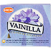Hem Incense Cones in Display Box 10 cones Vanilla