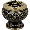 White Metal Cone Burner  Devi  (Each)