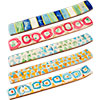 Bone Mosaic and Wood Incense Holder  Vibrant Color
