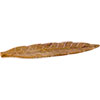 Soapstone Incense Holder  Carved Leaf Natural (Eac