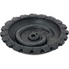 Ceramic Incense Holder for Rope incense  Black (Ea