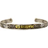 Tibetan Copper Bracelet Thin Om Mani Padme Hum  (E