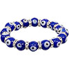 Glass Beads Elastic Bracelet  Evil Eye Protection