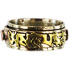 Metal Spinning Ring Size 6 Om Mani Padme Hum  (Eac