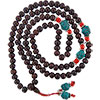 Mala Beads  Rosewood and Turquoise  (Each)