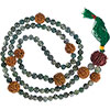 Mala Beads  Rudraskha Seeds & Moss Agate  (Each)