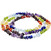 Gemstone Chips Necklace  7 Chakras  (Each)