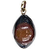 Gemstone Pendant  Third Eye Agate  (each)