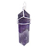 Wire Wrapped Pendants  Point Amethyst (pack of 5)