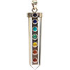 Point Pendant  Chakra Balancing  Clear Qtz (Each)