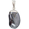 Polished Tumbled Stone Pendant   Hematite (each)