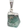 Polished Tumbled Stone Pendant   Emerald (each)
