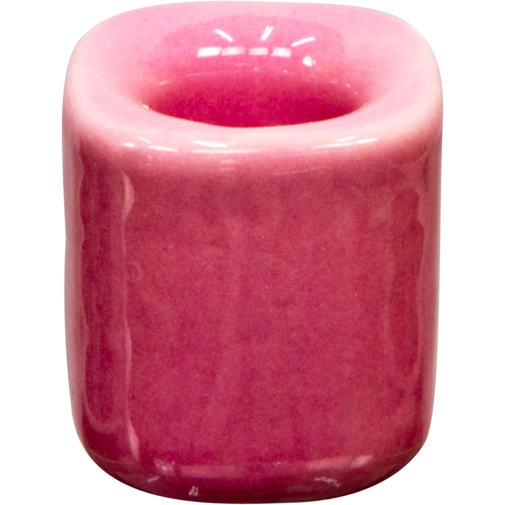 Ceramic Chime CANDLE HOLDER - Pink (Pack of 5)