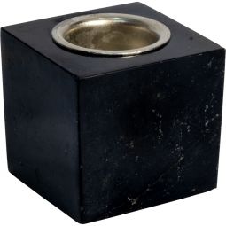 Black Tourmaline Taper Candle Holder (Each)