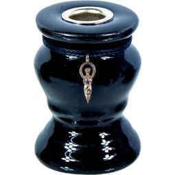Ceramic Mini CandleStick Holder - Goddess Black (Each)