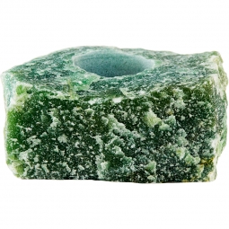 T-Light Holder Rough Green Aventurine (Each)