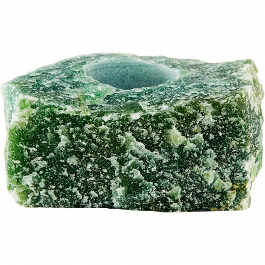 T-Light Holder Rough Green Aventurine (Each)