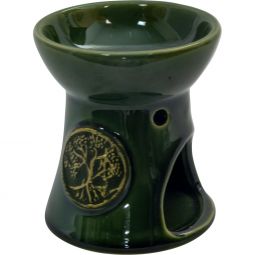 Ceramic Oil Burner - Tree of Life (Each)