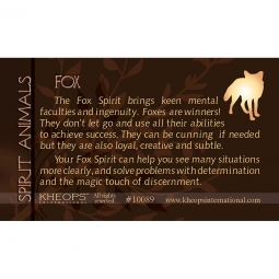 Spirit Animal Info Card Wild Boar (Each): Kheops International Spirit Animal Info Card Wild Boar (Each): Kheops International