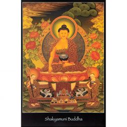 Nepalese Altar Information Card - Shakyamuni Buddha (Each)