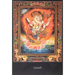 Nepalese Altar Information Card - Ganesha (Each)