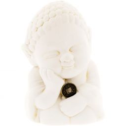 Gypsum Cement Buddha Figurine - Prosperity (Each)