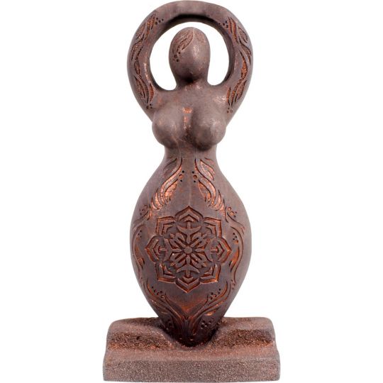 Gypsum Cement Figurine - Lotus Goddess (each)