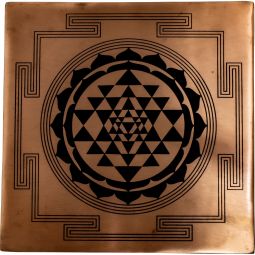 Copper Printed Grid - Sri Yantra (Each)