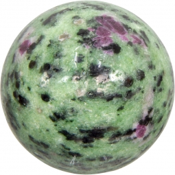 Gemstone Sphere - Ruby Zoistite (Each)