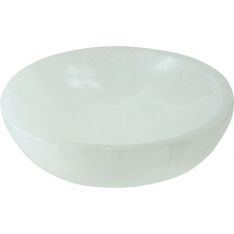 Selenite Offering Bowl X - Large - Round (Each)