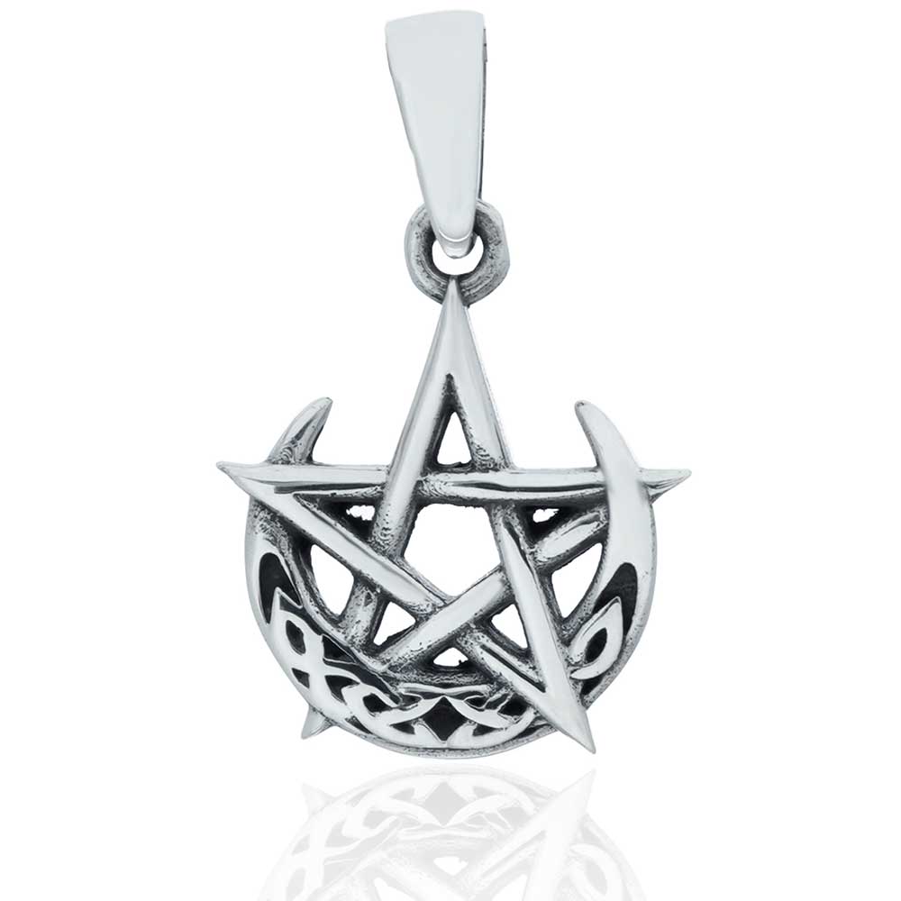 Celtic Night - PENDANT Moon Pentacle