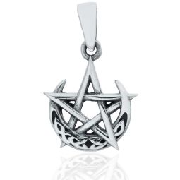 Celtic Night - Pendant Moon Pentacle