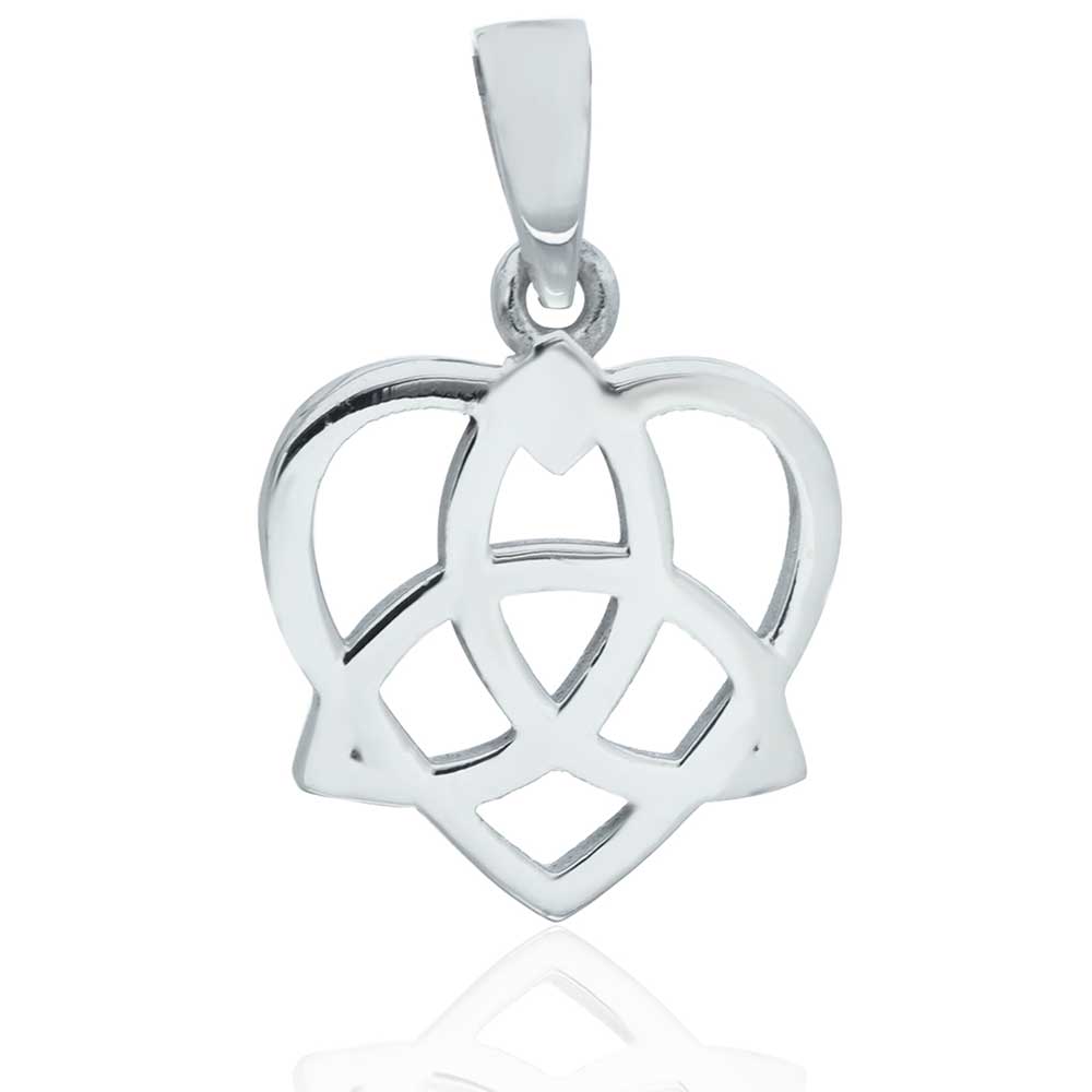Celtic Night - PENDANT Triquetra Heart