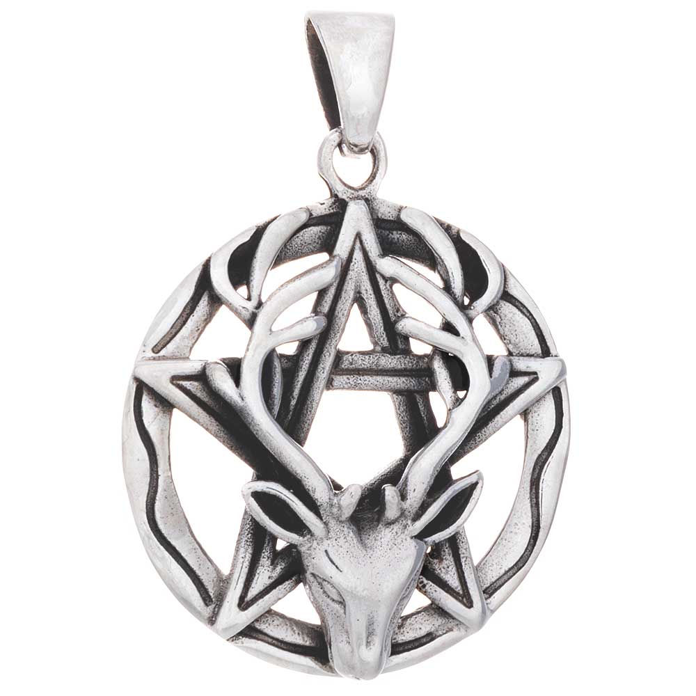 Stag PENDANT w/ Pentagram