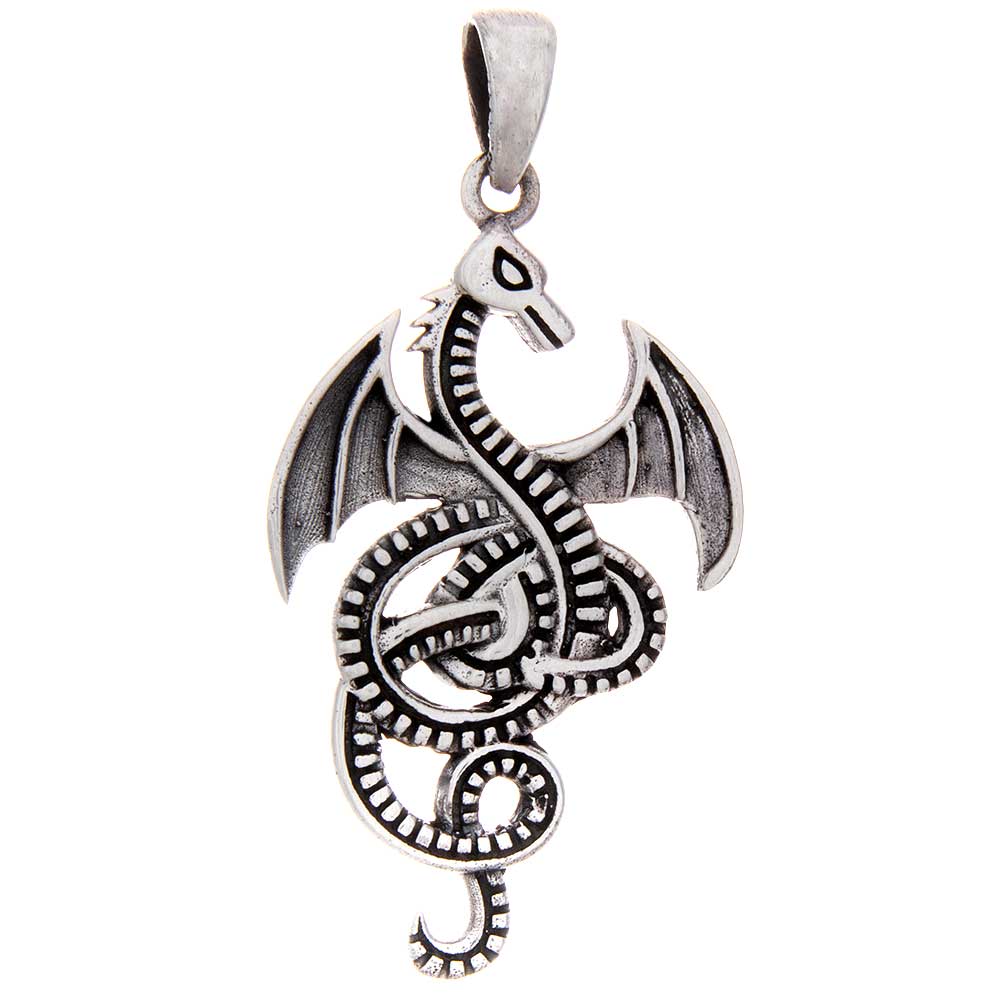Knot Tail DRAGON Pendant