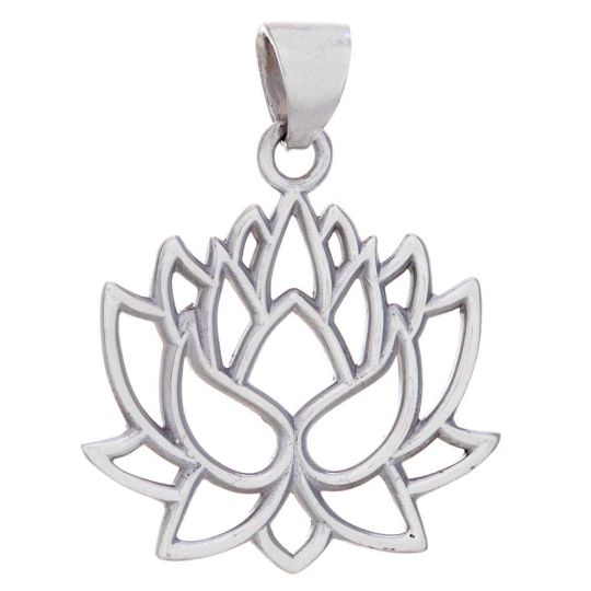 Medium Lotus Pendant